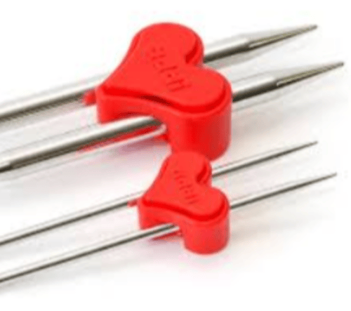 Tilbehør: Addi To Go - holder styr på dit strik 2 str. (1,5-5,0 og 5,5-10 mm)