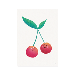 Kirsebærkærester – plakat – produktbillede