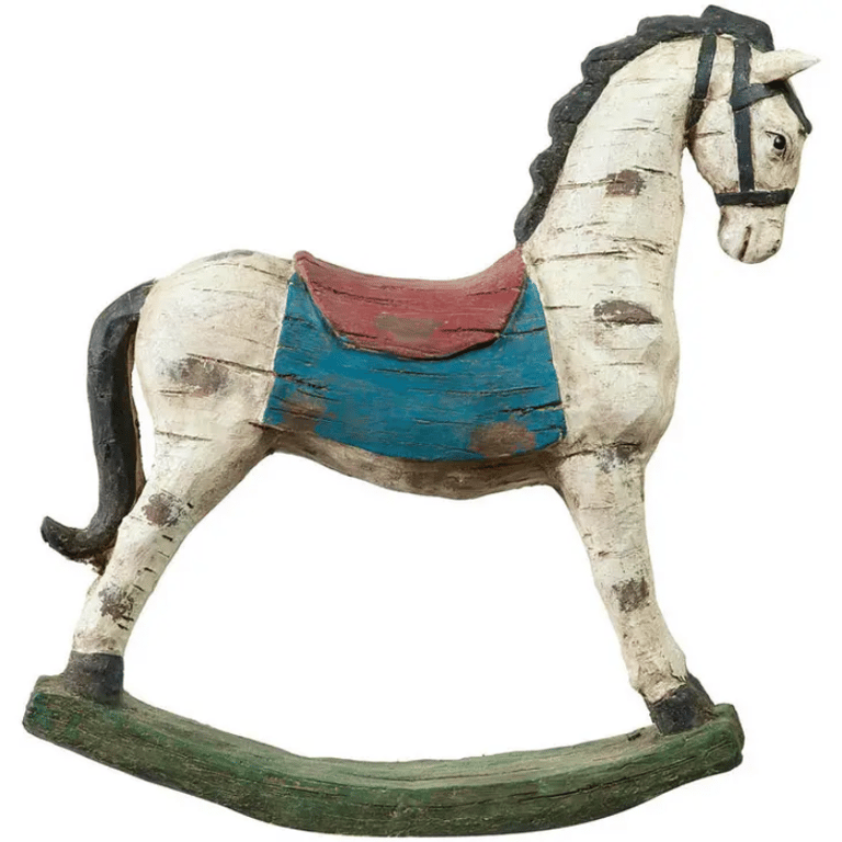 Keramik gyngehest (3)