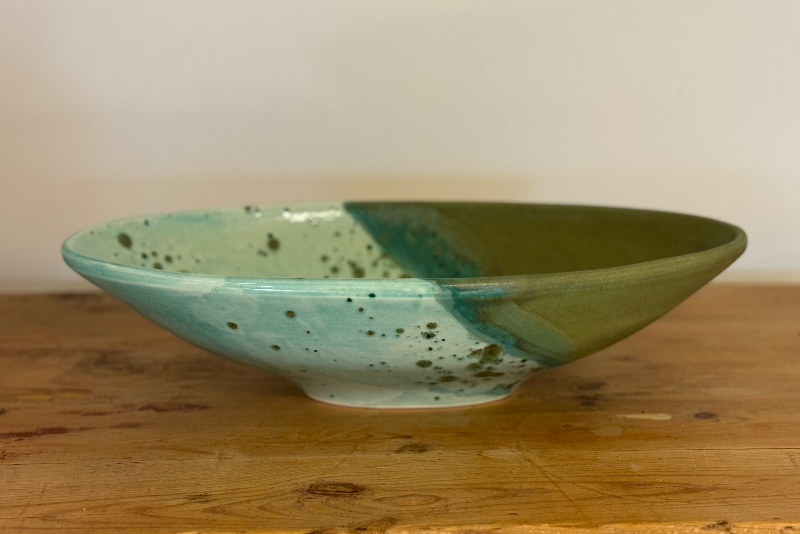 Stor skål “ Natur 38 cm billede 2