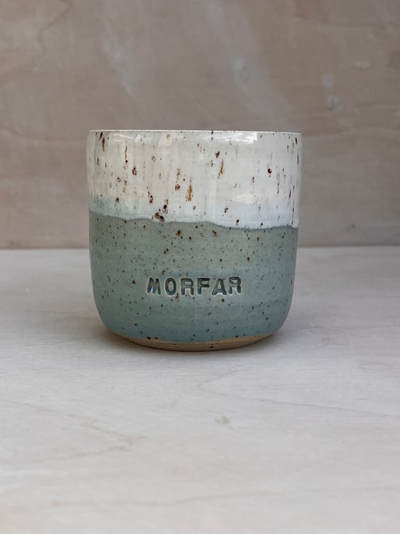 Morfar krus. 310 ml. H: 8 cm