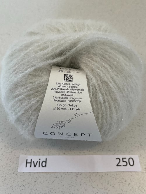 Garn: Alpaca Silver- diskret glimmer  (6)