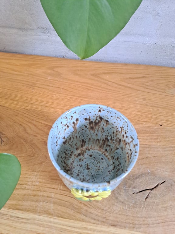 Solsikke koppen kan indeholde 350 ml. billede 3