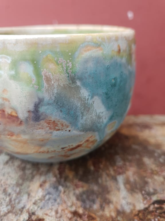 Syngende ansigtskop med hank  billede 5