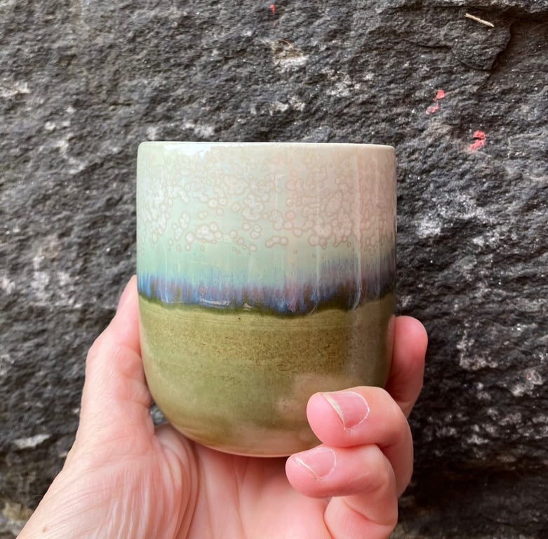 Hånddrejet kop billede 4