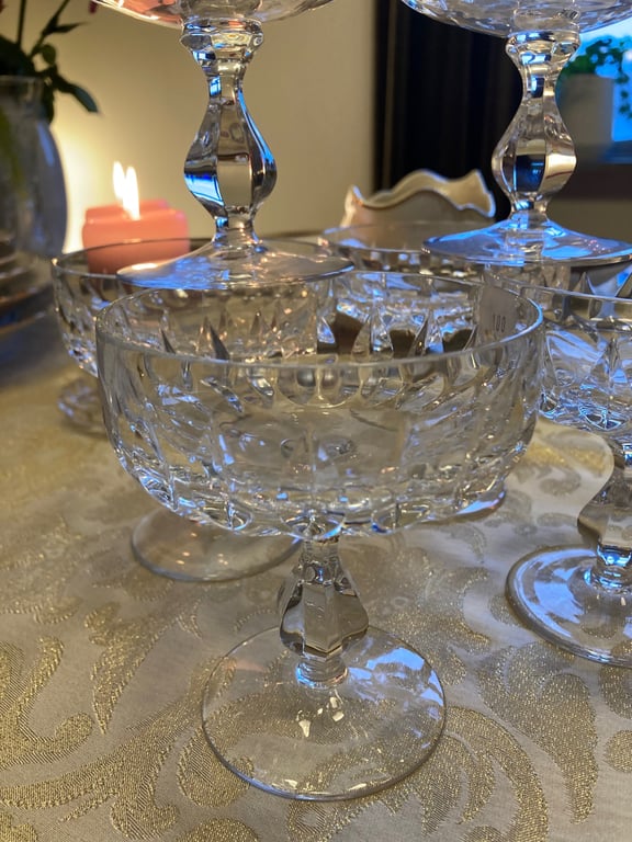 Champagne / Dessert skåle (4)