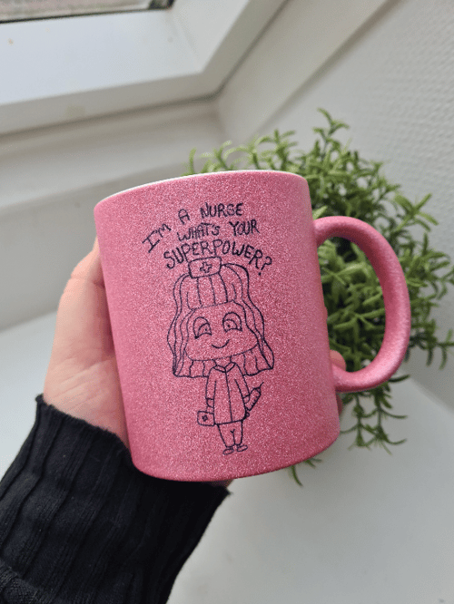 Krus: i'm a nurse what's your superpower Pink Glimmer