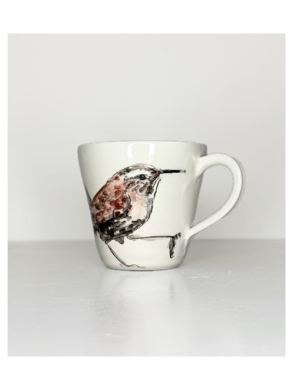 Fuglekop. Gærdesmutte