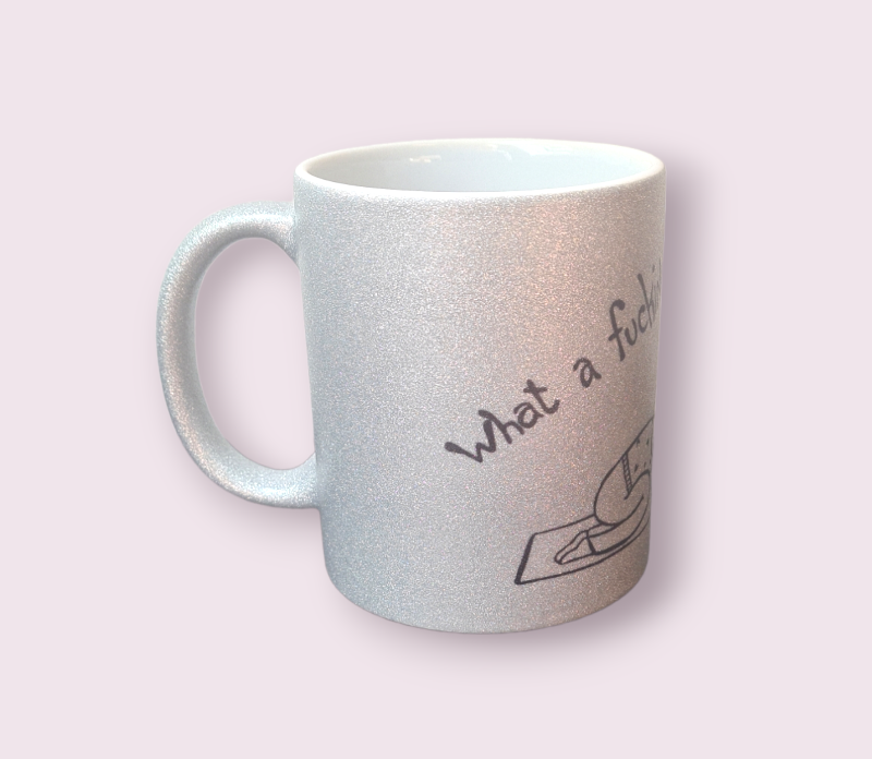 Krus: what a fuckin year Sølv glimmer billede 3