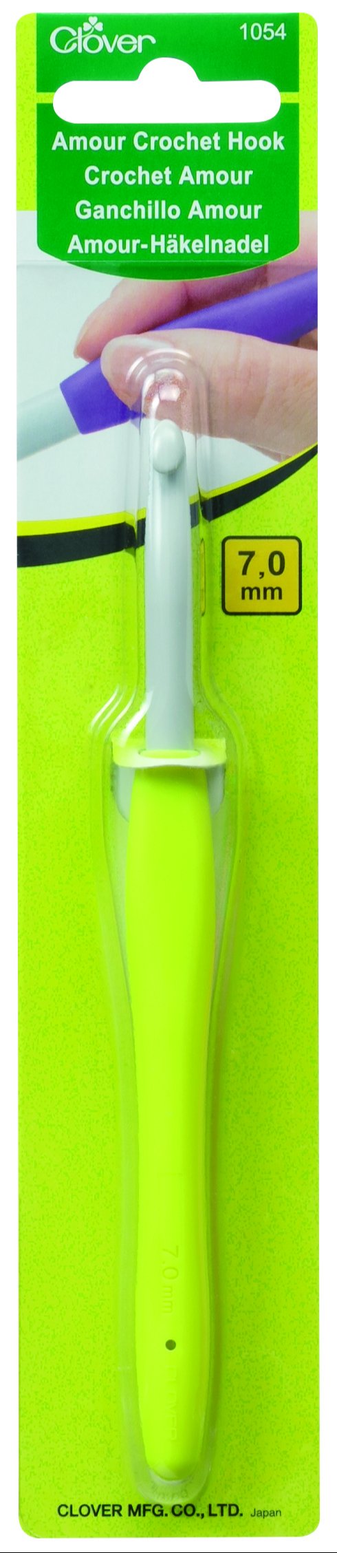 Tilbehør: Hæklenåle fra Clover - alle str. 0,6 mm - 15 mm (9)