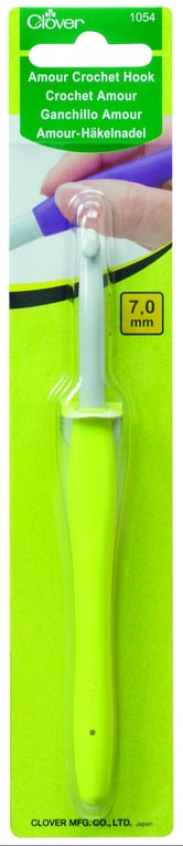 Tilbehør: Hæklenåle fra Clover - alle str. 0,6 mm - 15 mm billede 9