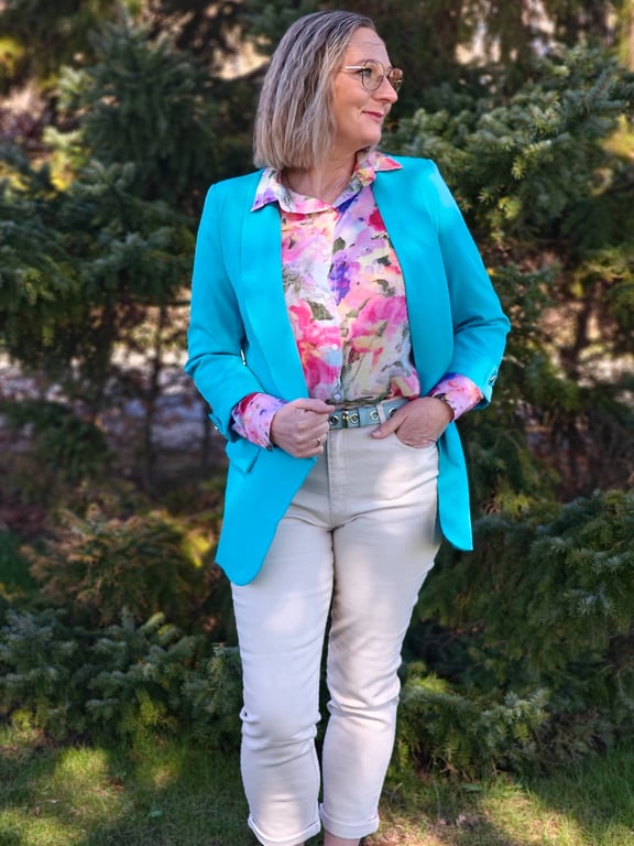 Bennie Blazer Lyseblå billede 3