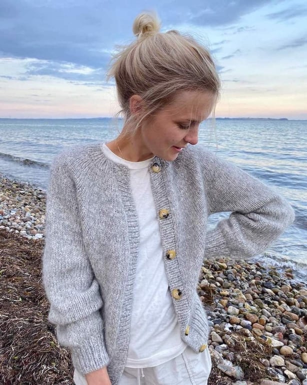 Opskrift: Novice cardigan chunky edition