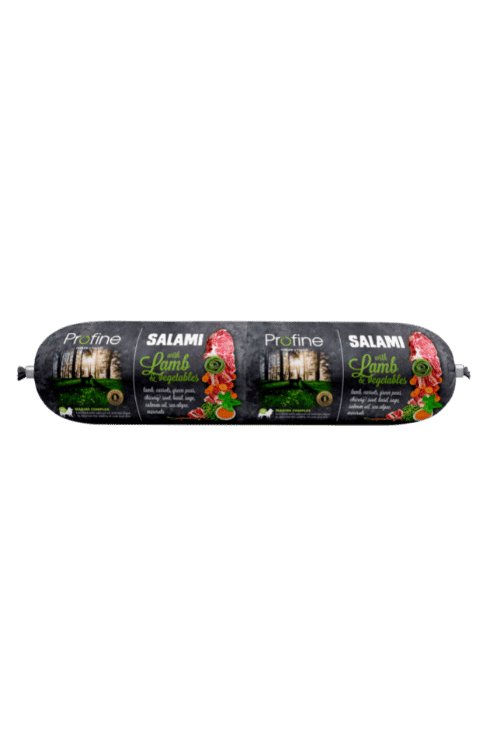 Profine Salami – Lamb &amp; Vegetables (Bedst før 11/04) 800 gram