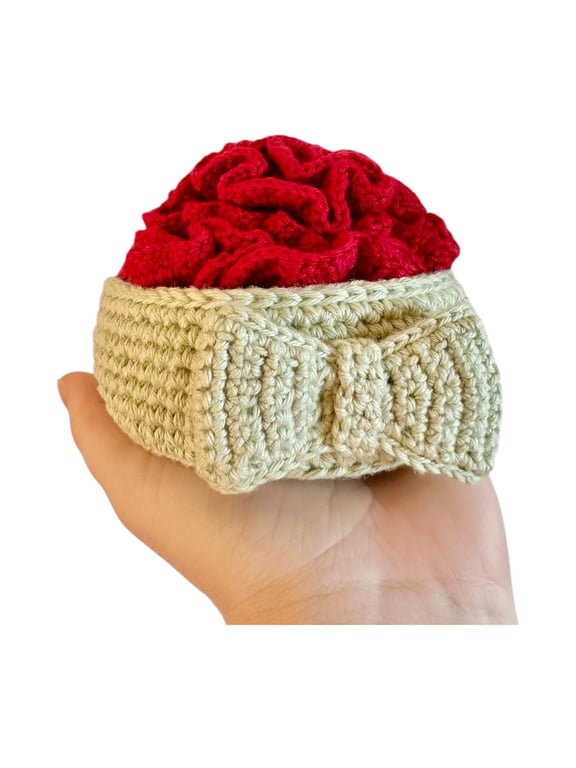 Valmue-coaster &amp; Sløjfe-kurv billede 5