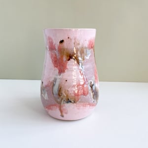 Rosa twist vase – produktbillede