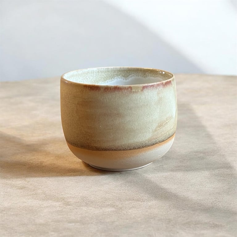 gul mat sjælestrejf (rund kop)