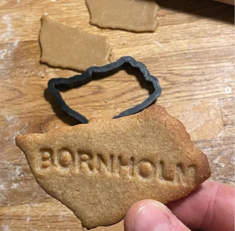 Bornholm kageudstikker med stempel