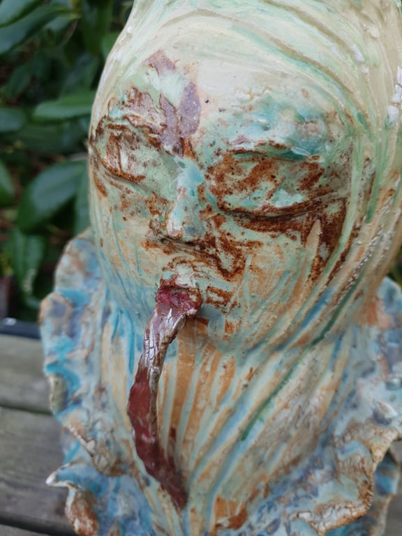 Når vi det nu? Skulpturel vase  billede 2