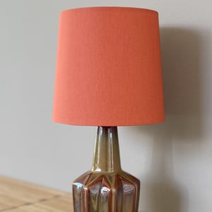 Upcycled vintage bordlampe - Søholm Keramik – produktbillede