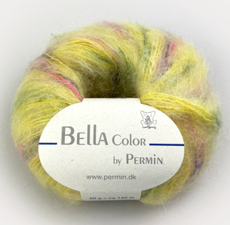 Kit: Florlet raglandbluse på store pinde i Bella color by Permin (9)