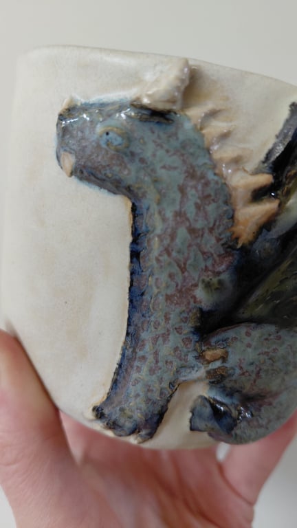 3D drage kop billede 2