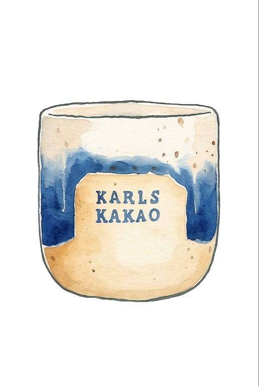 Specialbestilling: Børnekop med navn og drikkevare