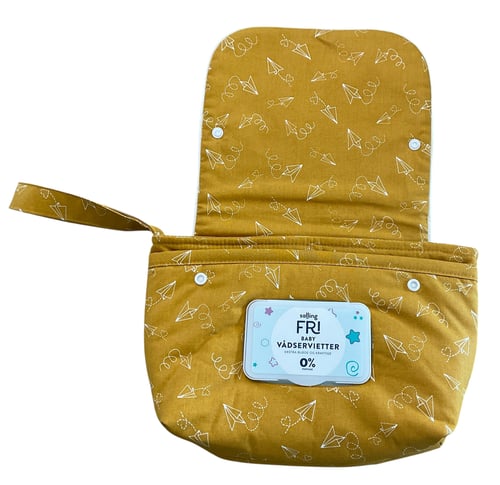 Wet wipe / vådserviette taske etui til pusletasken (4)
