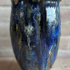 Malet vase – produktbillede