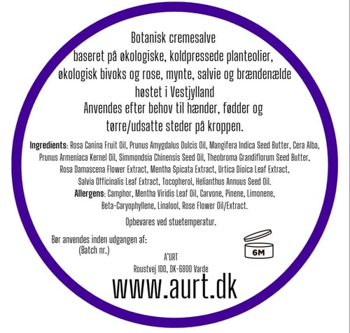 Botanisk cremesalve – rose  (2)