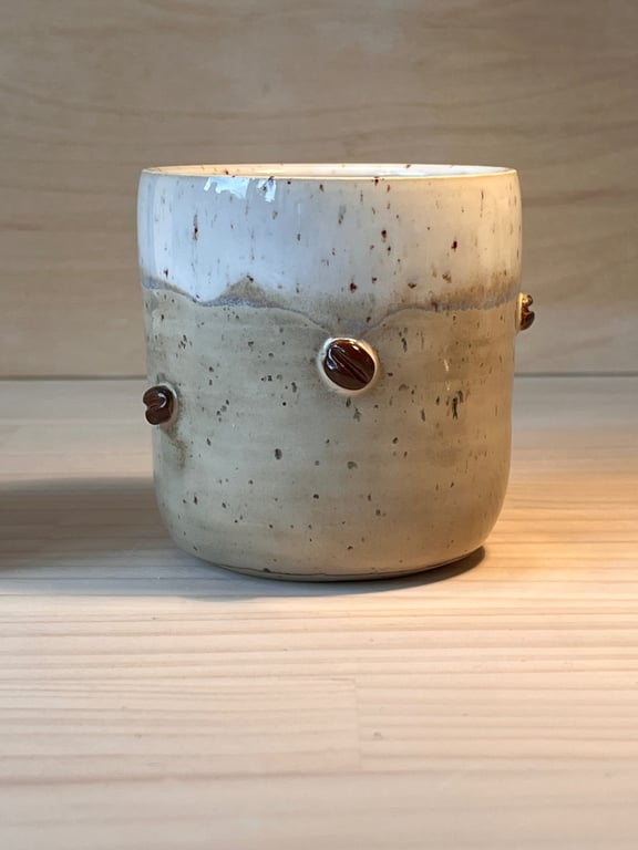 Kaffebønne krus, 370 ml. H: 9 cm billede 3