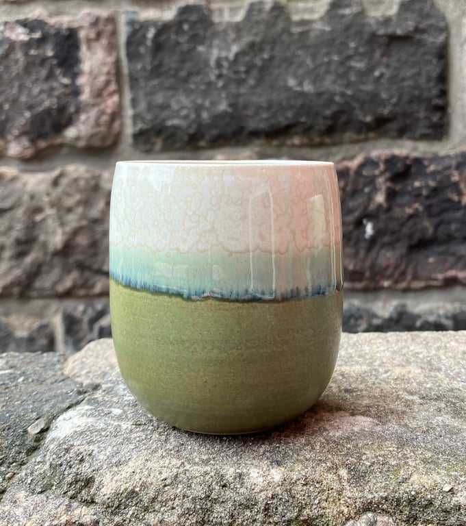 Hånddrejet kop billede 2