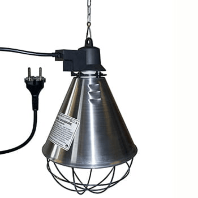 Varmelampe uden spar 