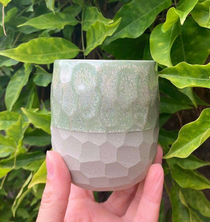 Facetskåret unika kop billede 2