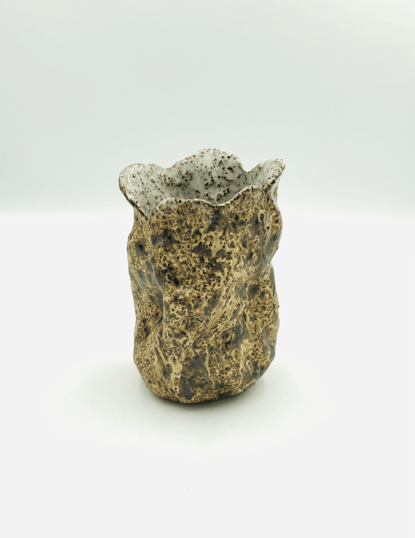 Fabulerende vase - retro - sandstorm 