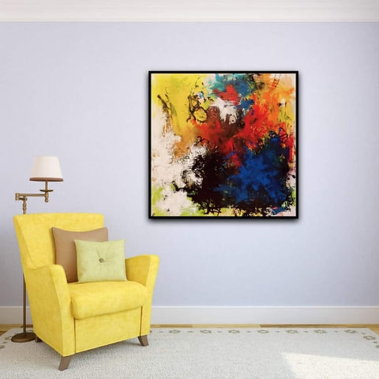 WILD STALLION (80x80) billede 3