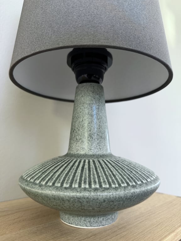 Upcycled vintage bordlampe - Søholm Keramik billede 2
