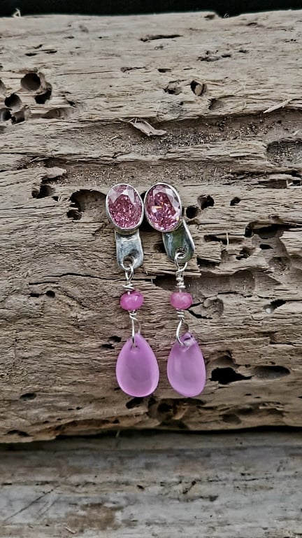 Pink party ørestikker