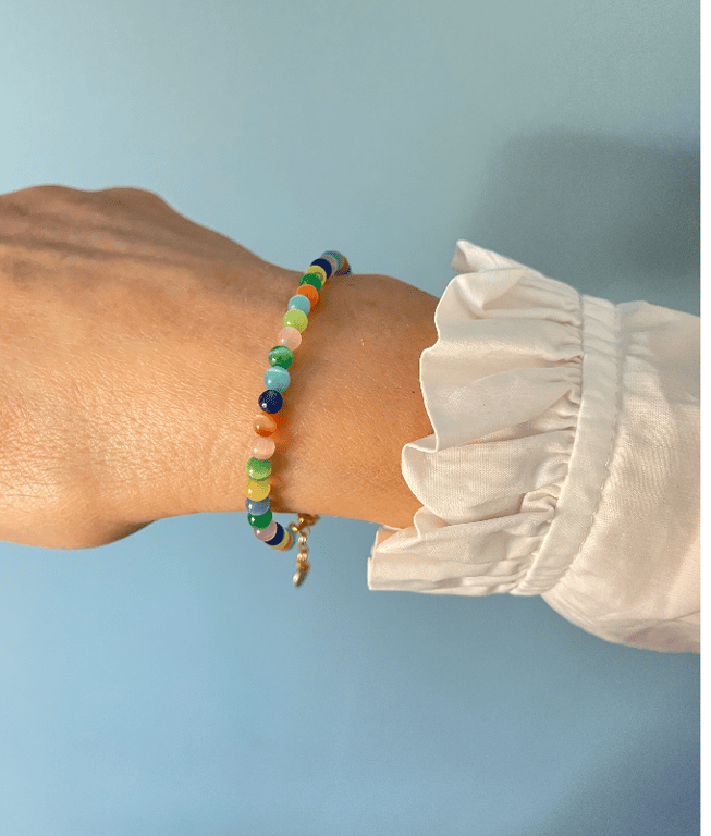 ARMBÅND MULTICOLOR M. LÅS