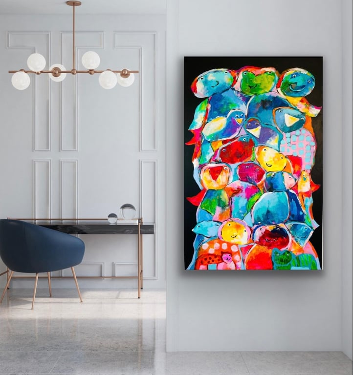 80cm x 120cm billede 4