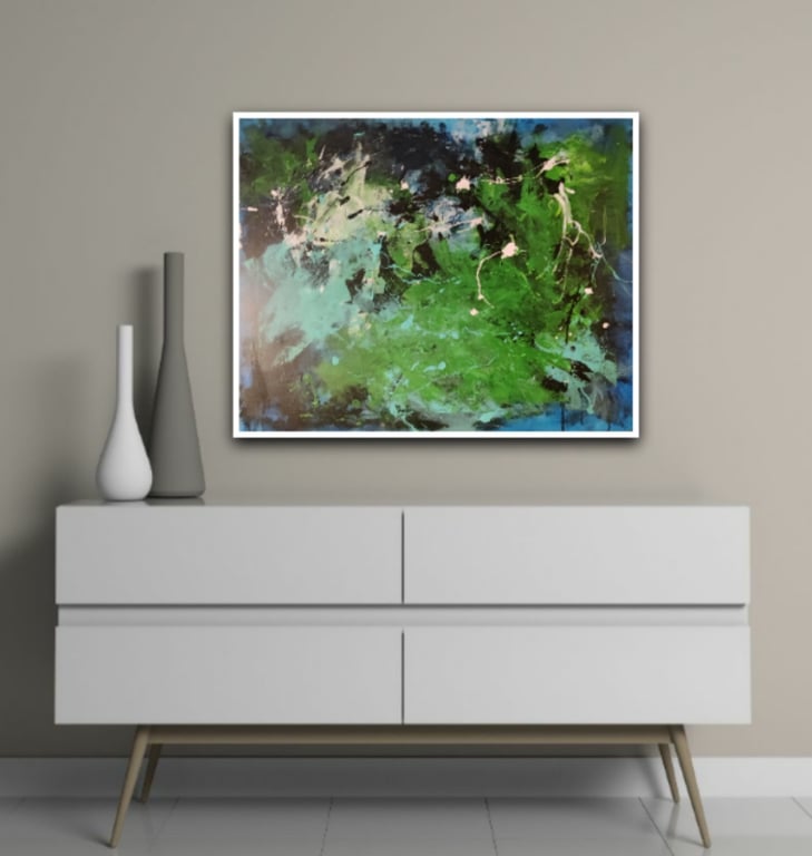 I TRÆERNES TOP (80x100) billede 3