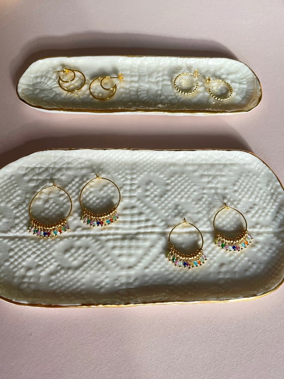 ØRERING SIGNE MULTICOLOUR billede 3
