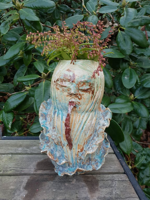 Når vi det nu? Skulpturel vase 