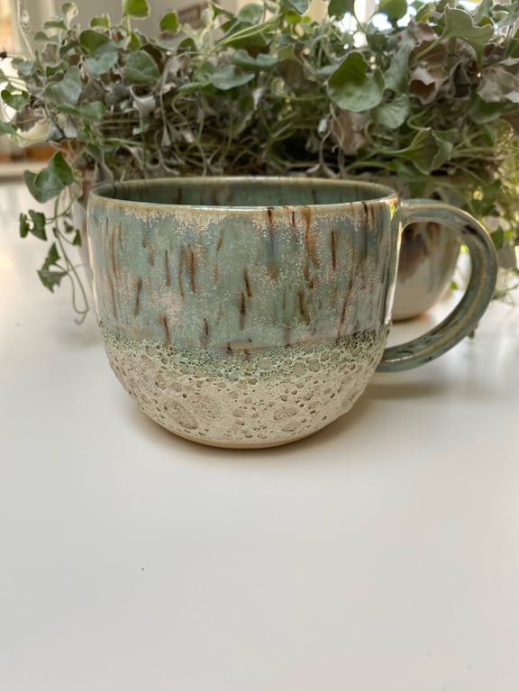 Grøn kop med effekt