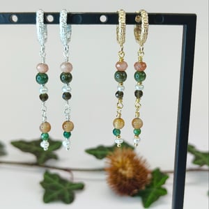 Skovstien øreringe – produktbillede