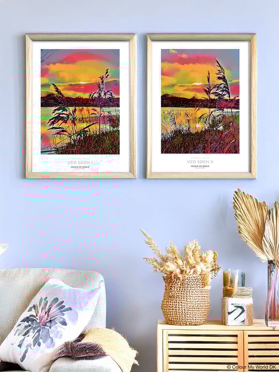 Ved søen II - Vandkraftsøen - A3 billede 3