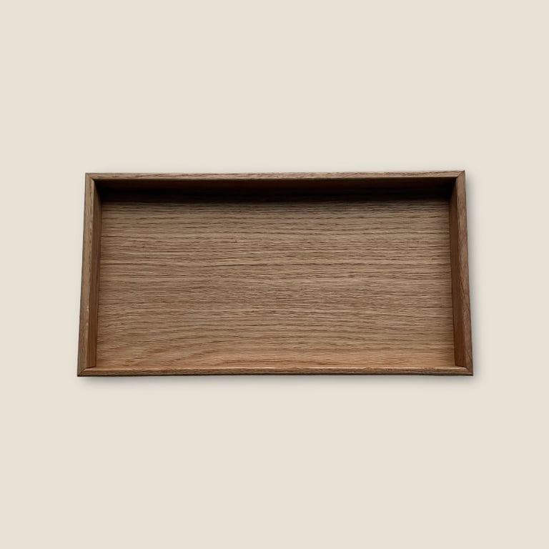 Egetræsbakke med eget motiv billede 2