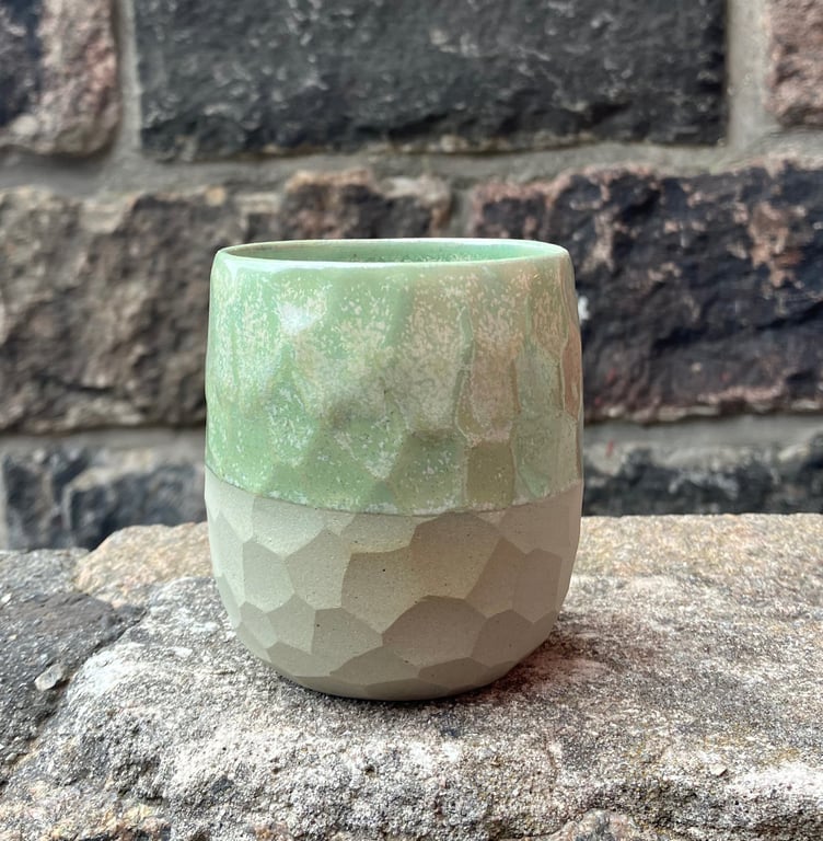 Facetskåret unika kop