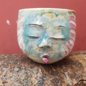 Ansigtskop der rækker tunge – produktbillede