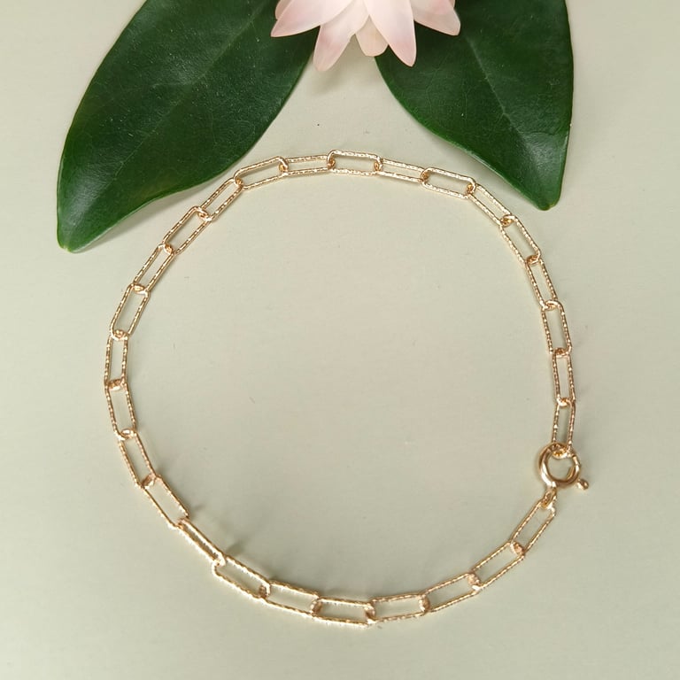 Papirclips armbånd